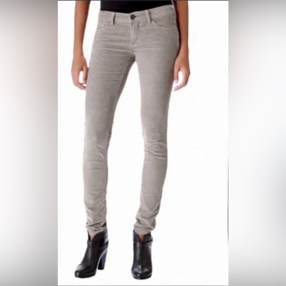 Free People Woman’s Gray Corduroy Pants 27